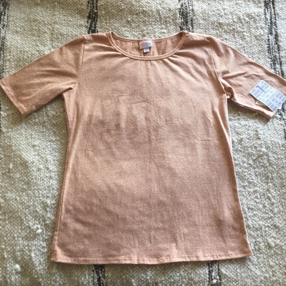 Heathered light orange Gigi